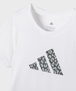Tee-shirt manches courtes avec large logo fille - Adidas  vue2 - ADIDAS - GEMO