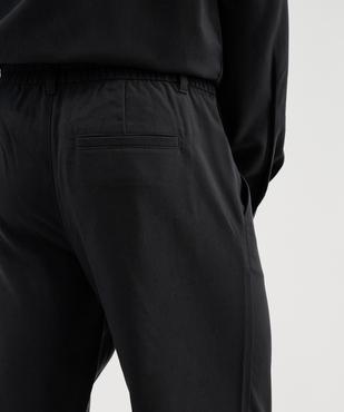 Pantalon droit fluide homme vue2 - GEMO (HOMME) - GEMO