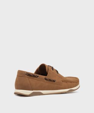 Chaussures bateau avec semelle intérieure cuir homme - Urban Steps vue5 - URBAN STEPS GEMO FOR GOOD - GEMO