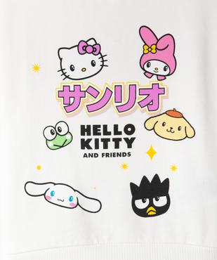 Sweat à motifs colorés fille - Hello Kitty vue4 - HELLO KITTY - GEMO