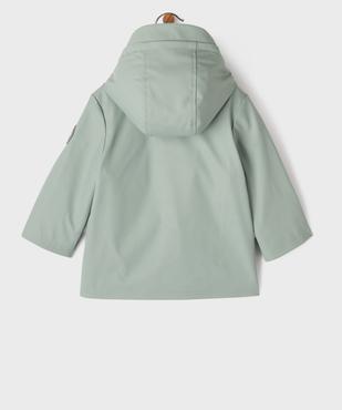 Imperméable à capuche et doublure polaire bébé  vue5 - GEMO(BEBE DEBT) - GEMO