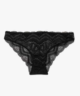 Culotte en dentelle femme vue4 - GEMO(HOMWR FEM) - GEMO