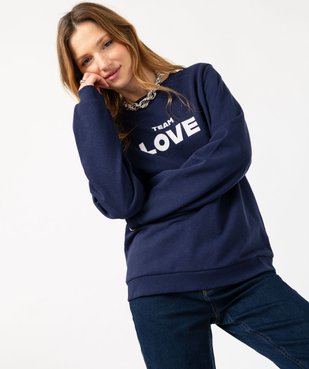 Sweat femme sans capuche pas cher clearance