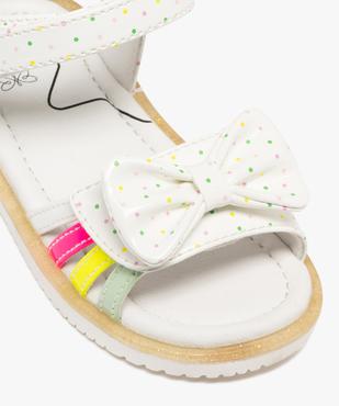 Sandales vernies à pois fermeture scratch bébé fille - Lovely Wings vue6 - LOVELY WINGS - GEMO