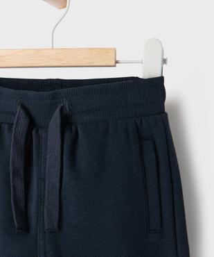 Pantalon de jogging avec ceinture bord-côte bébé garçon vue5 - GEMO 4G BEBE - GEMO