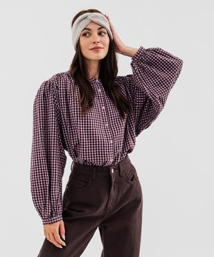 Blouse manches bouffantes femme vue1 - GEMO(FEMME PAP) - GEMO