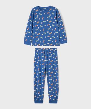 Pyjama bicolore avec motif jeu vidéo garçon vue1 - GEMO 4G GARCON - GEMO