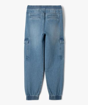Jean cargo délavé à taille élastique garçon - Camps United vue4 - CAMPS GEMO FOR GOOD - GEMO