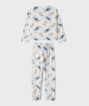 Pyjama en velours imprimé fille - Stitch vue3 - LILO & STITCH - GEMO