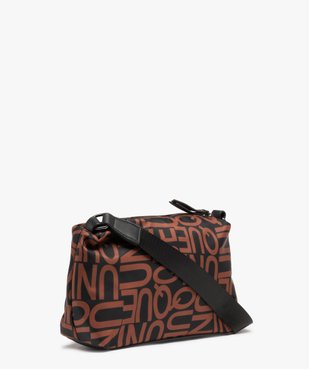 Sac en toile imprimée femme vue2 - GEMO (ACCESS) - GEMO