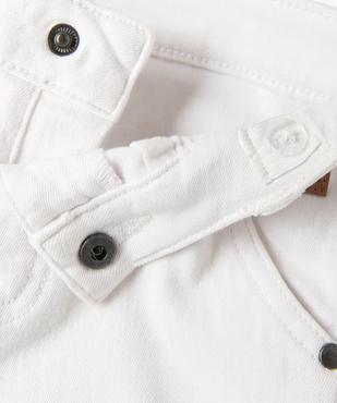 Short slim uni en toile extensible bébé garçon vue2 - GEMO(BEBE DEBT) - GEMO