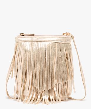 Sac fille à franges toucher velours vue2 - GEMO (ENFANT) - GEMO