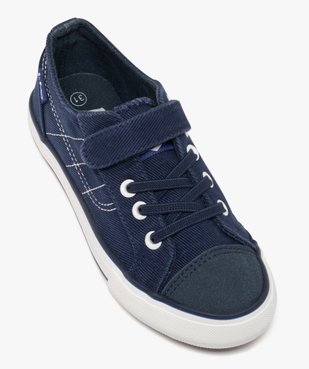 Tennis en toile fermeture scratch garçon - Lee Cooper vue5 - LEE COOPER - GEMO