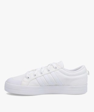 Baskets femme en toile unie et bout renforcé – Adidas Bravada vue3 - ADIDAS - GEMO