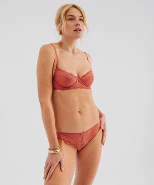 Culottes en dentelle et tulle femme (lot de 2) vue4 - GEMO(HOMWR FEM) - GEMO