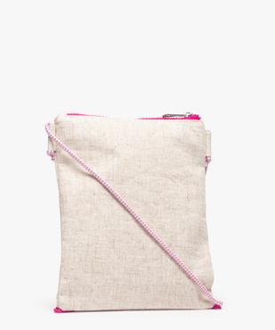 Sac fille pochette à bandoulière motif papillon en sequins vue2 - GEMO (ENFANT) - GEMO