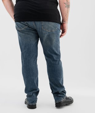 Jean coupe Regular coloris délavé homme vue10 - GEMO 4G HOMME - GEMO