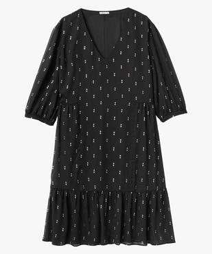 Robe femme grande taille à motifs scintillants vue4 - GEMO (G TAILLE) - GEMO
