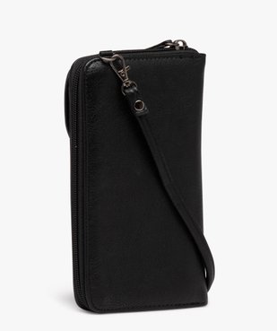 Pochette porte-feuille avec bandoulière amovible femme vue2 - GEMO (ACCESS) - GEMO