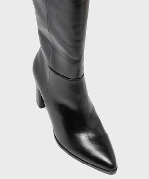 Bottes à haut talon et bout pointu femme vue5 - FOLLOW ME G4G - GEMO