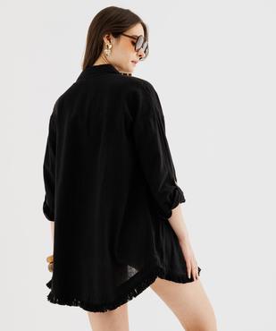 Veste de plage mi-longue à manches retroussables femme vue3 - GEMO 4G FEMME - GEMO