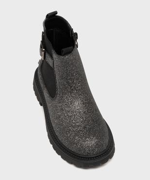 Bottines pailletées avec semelle crantée fille - Lovely Wings vue5 - LOVELY WINGS - GEMO