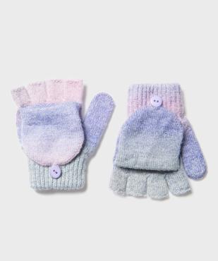 Mitaines transformables en moufles fille vue1 - GEMO (ENFANT) - GEMO