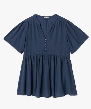 Blouse de grossesse et allaitement à manches courtes vue4 - GEMO (MATER) - GEMO