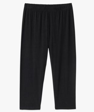 Legging uni longueur 7/8ème femme grande taille vue4 - GEMO 4G GT - GEMO