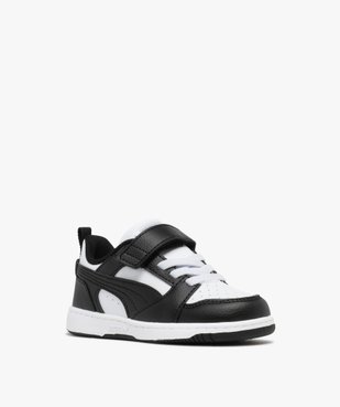 Baskets garçon bicolores style rétro Rebound V6 - Puma vue2 - PUMA - GEMO