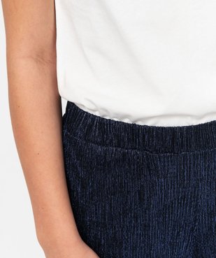 Pantalon de soirée métallisé femme vue2 - GEMO(FEMME PAP) - GEMO