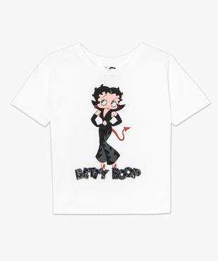 Tee-shirt femme avec motif diablesse – Betty Boop vue4 - BETTY BOOP - GEMO