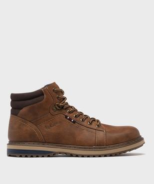 Boots crantées à tige moelleuse homme - Lee Cooper vue1 - LEE COOPER - GEMO