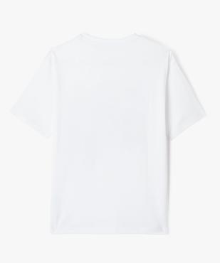 Tee-shirt manches courtes imprimé garçon vue4 - GEMO (JUNIOR) - GEMO