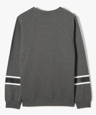 Sweat garçon molletonné inscription velours - Yale University vue3 - YALE - GEMO