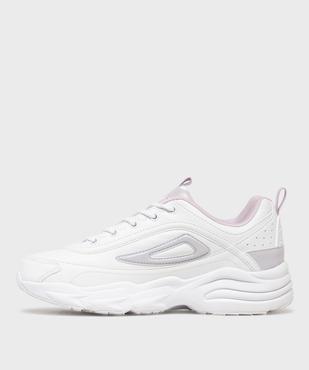 Baskets basses rétro running légères femme - Fila vue3 - FILA - GEMO