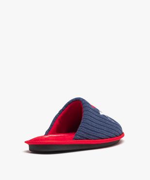 Chaussons homme mules XV de France dessus en maille  vue4 - FFR - GEMO