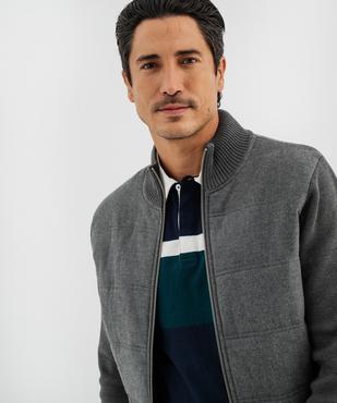 Gilet zippé matelassé homme vue2 - GEMO (HOMME) - GEMO