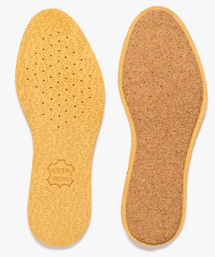 Semelles enfant en cuir multi-tailles 26-31  vue1 - GEMO(ENTRETIEN) - GEMO