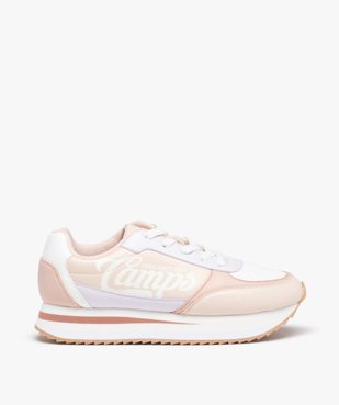 Baskets fille retro running plateforme – Camps United vue1 - CAMPS UNITED - GEMO