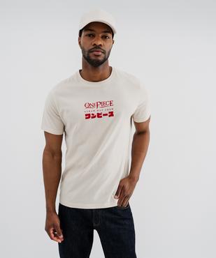 Tee-shirt manches courtes en jersey de coton imprimé homme - One Piece vue2 - ONE PIECE - GEMO