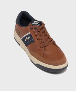 Baskets basses multimatières à semelle épaisse homme - Lee Cooper vue5 - LEE COOPER - GEMO
