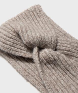 Bandeau pour les cheveux en maille côtelée femme vue2 - GEMO (ACCESS) - GEMO