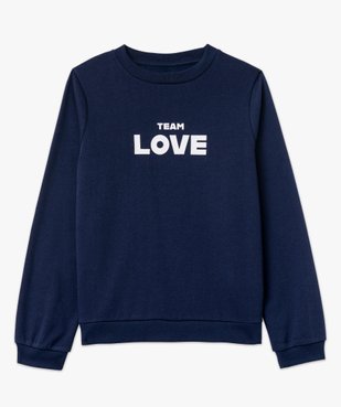 Sweat molletonné avec message femme vue4 - GEMO(FEMME PAP) - GEMO