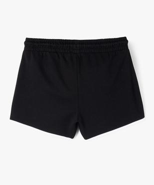Short en maille avec biais contrastants fille vue3 - GEMO 4G FILLE - GEMO
