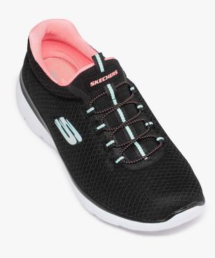 Baskets femme dessus mesh - Skechers Summits vue5 - SKECHERS - GEMO