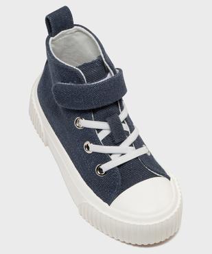 Baskets montantes en toile fermeture scratch garçon - 5 Miles vue5 - 5 MILES GEMO FOR GOOD - GEMO