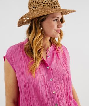 Blouse sans manches coupe oversize femme vue2 - GEMO(FEMME PAP) - GEMO