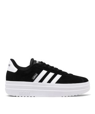 Baskets en cuir VL Court bold avec semelle plateforme femme - Adidas vue7 - ADIDAS - GEMO