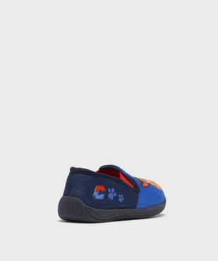 Chaussons pantoufles en velours imprimé garçon - La Pat'Patrouille vue4 - PAT PATROUILLE - GEMO